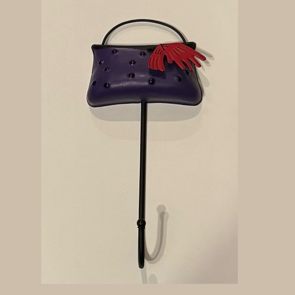 Vintage Red Hat  Society wall hook.